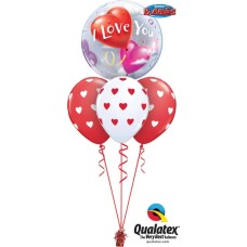Bouquet 691 I Love You Hearts #16676 76928-3
